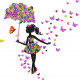 Floral umbrella Girl SWORNA