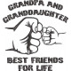 Grandpa And Grand Daughter Best Friends 
