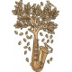 Saxophone Tree Design 